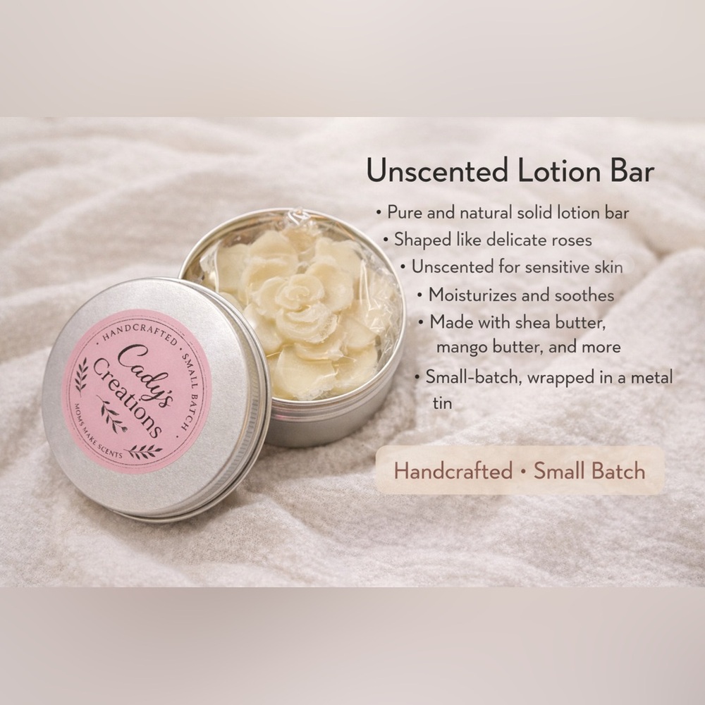 Unscented Lotion Bar